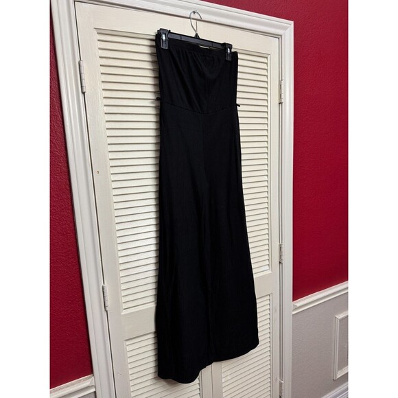 GO COUTURE Strapless Wide Leg Jumpsuit sz M - Picture 2 of 6